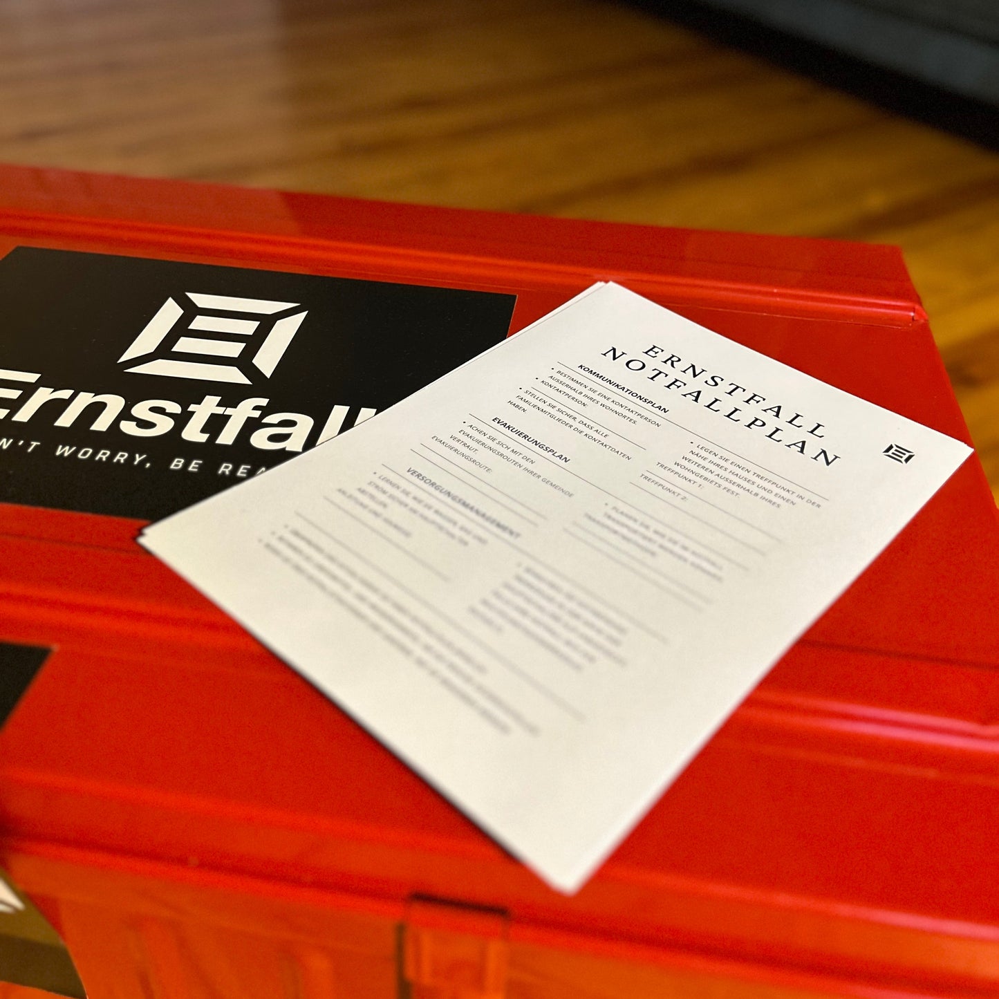 Ernstfall-Box für Familien - inkl. 3 Jahre Abo